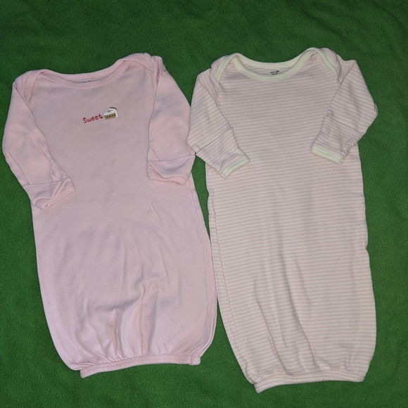 Other - 2 baby girl's gowns. Size 0-6 mos.